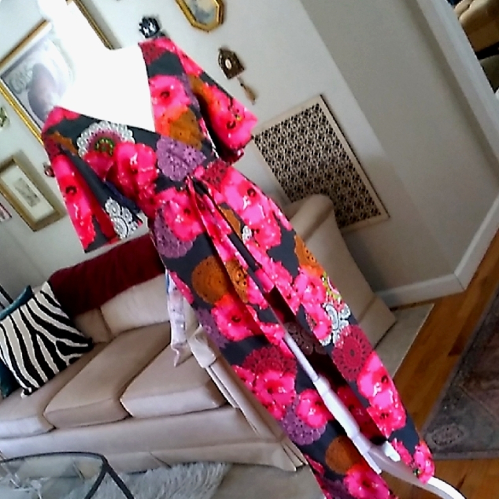 Floral Maxi With Shorts, Sz M